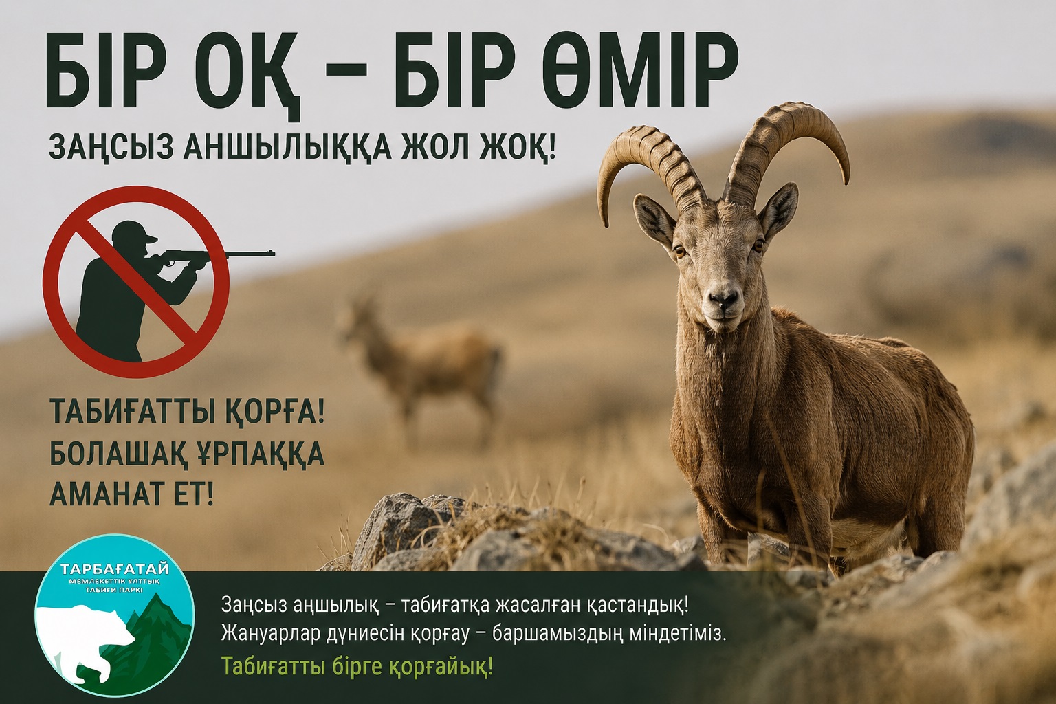 «Один выстрел — одна жизнь»: нет браконьерству!