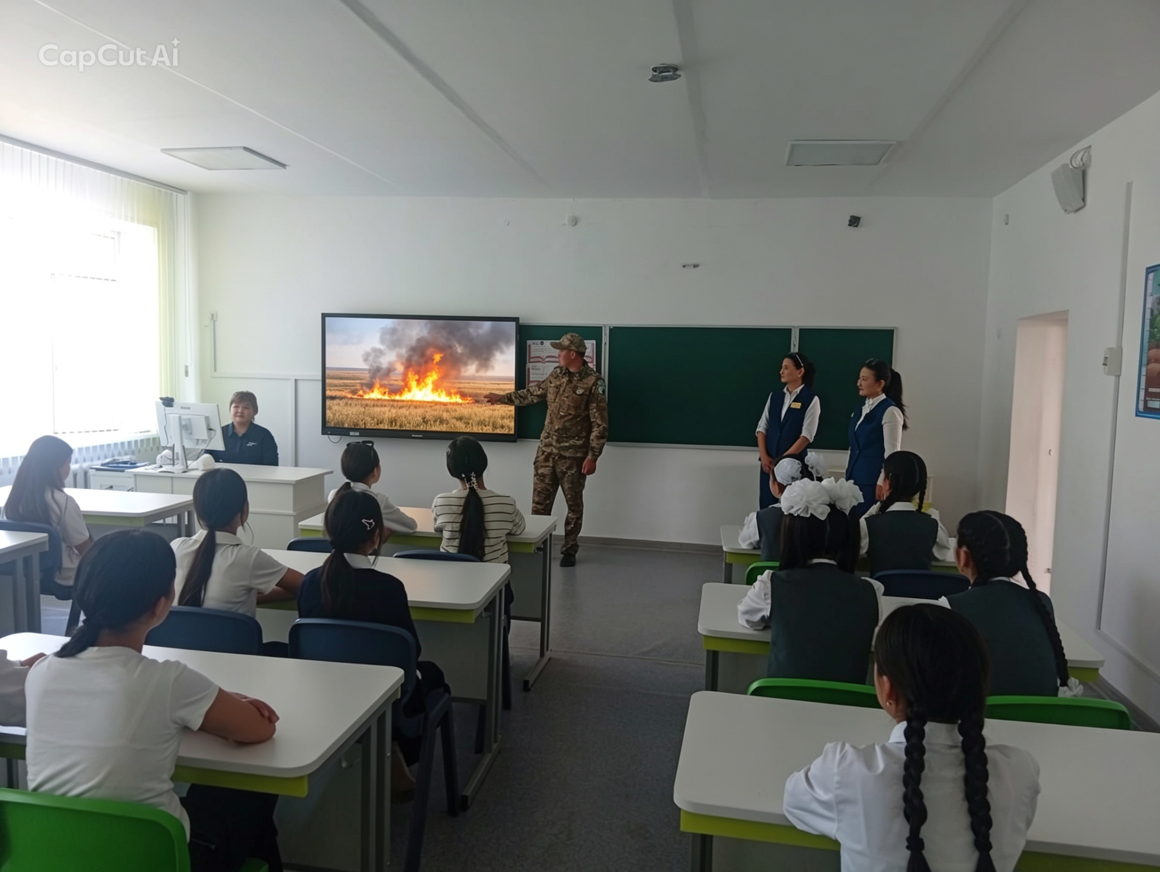 Проведен семинар на тему «Причины возникновения пожара и его последствия»